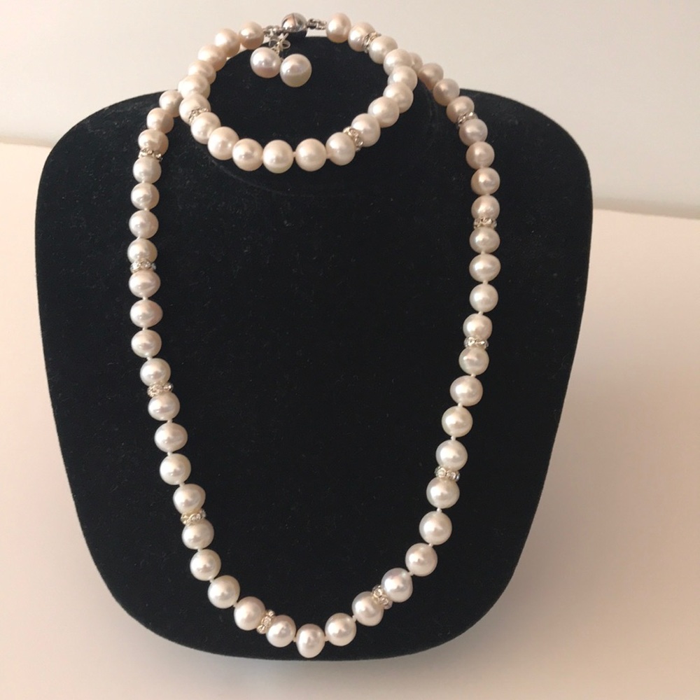Freshwater Pearl 3 pc Set New